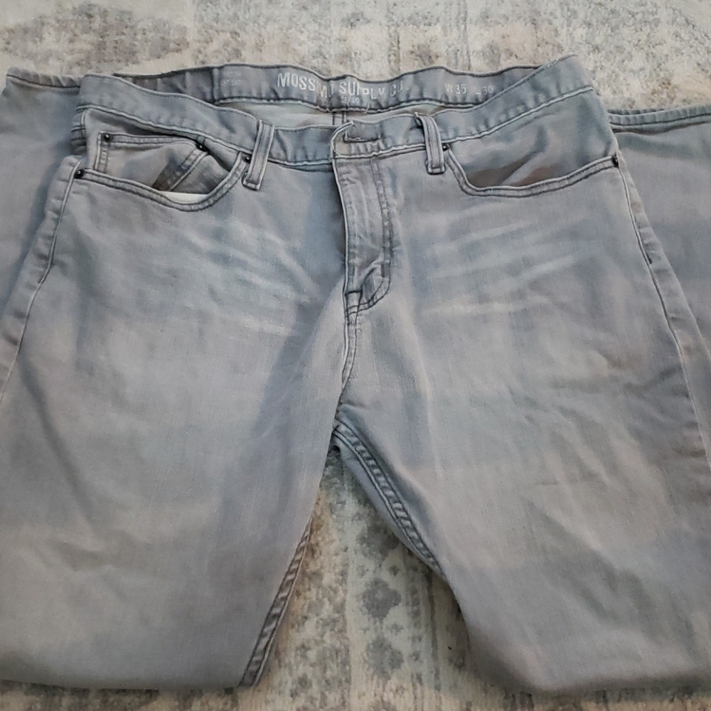 Mossimo light grey stretch jeans